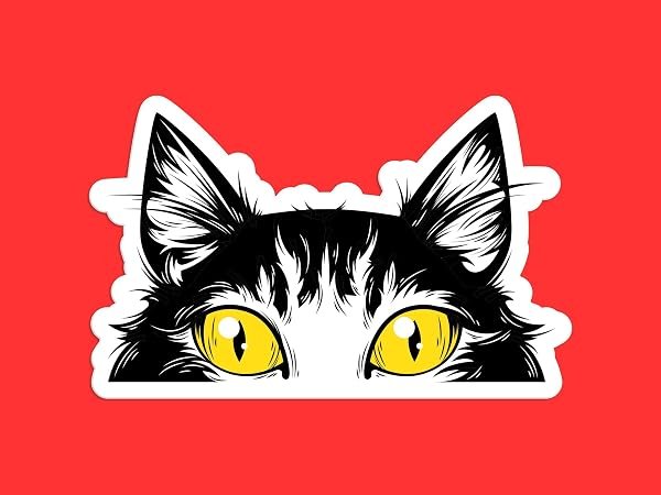 Peeking-Cat-Sticker-B0D1TX355M