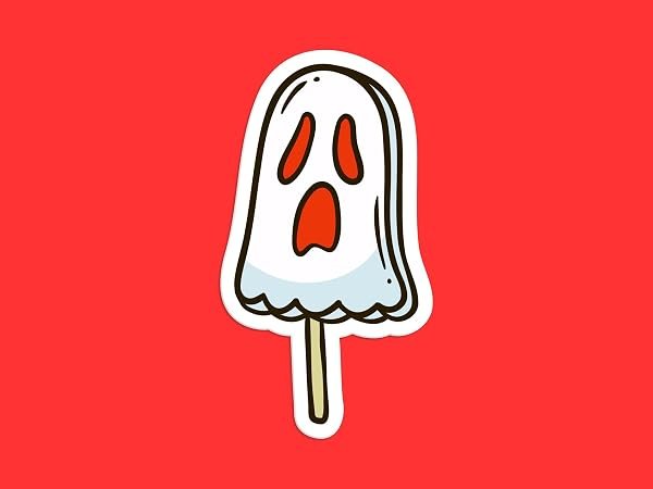 Popsicle-Ghost-Sticker-B0D1TVPYWF