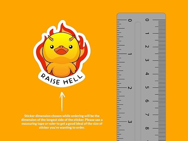Raise-Hell-Duck-Sticker-B0D1V465TQ-3