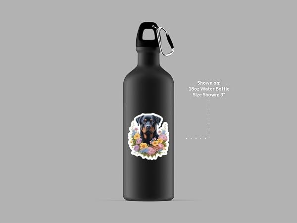 Rottweiler-Dog-Sticker-B0D1STM4Z3-4