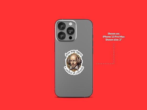 Shakespeare-Thou-may-ingest-a-satchel-of-Richards-Sticker-B0DJGMP469-2