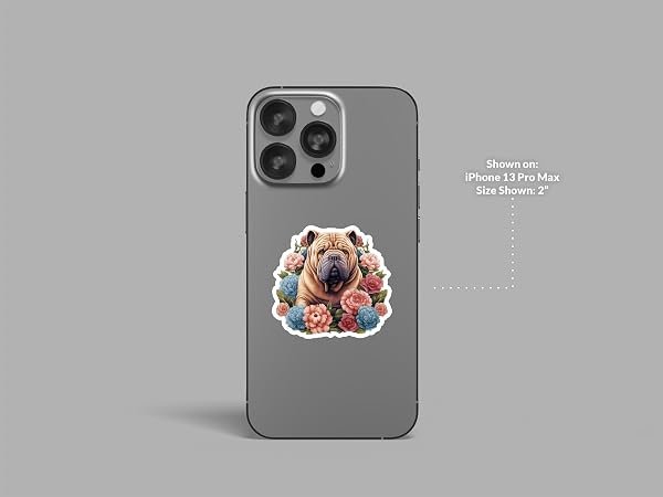 Shar-Pei-Dog-Sticker-B0D1TD6W3Z-3