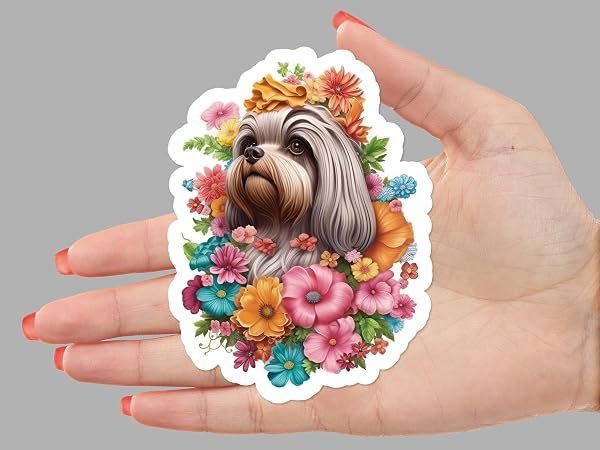 Shih-Tzu-Dog-Sticker-B0D1TL1319