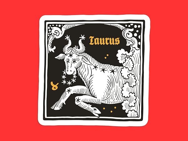 Taurus-Zodiac-Sign-Sticker-B0D1V75W3J