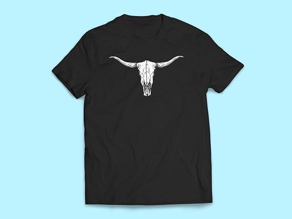 Texas-Longhorn-Bull-Skull-Sticker-B0D1TW27R7-2