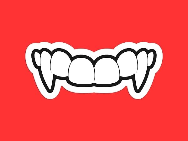 Vampire-Fangs-Sticker-B0D1V6LMKV