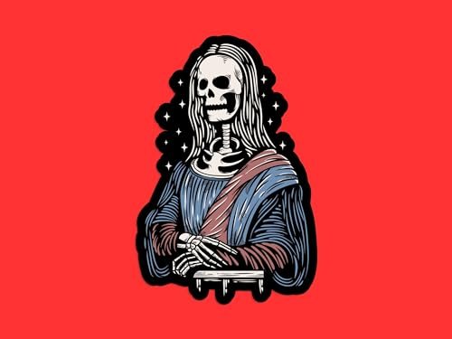 Variation-1185-10-of-Skeleton-Mona-Lisa-Sticker-B0D1V547SN-234148