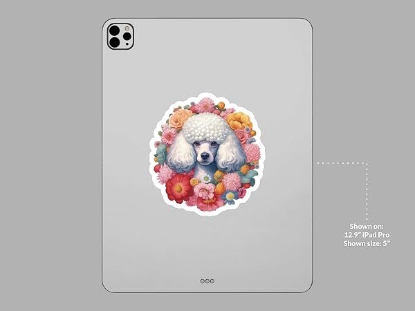 White-Poodle-Dog-Sticker-B0D1T7CQQW-8