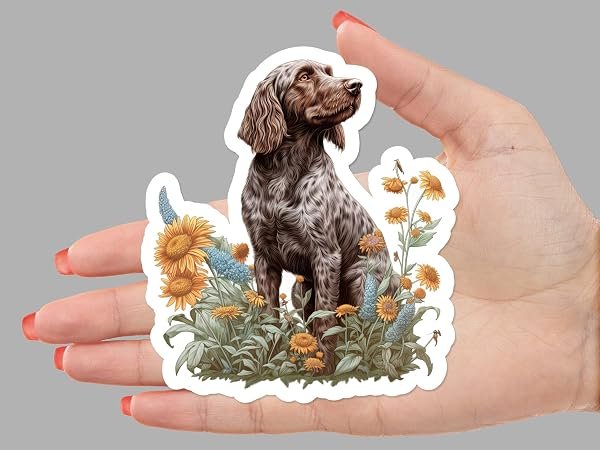 Wirehaired-Pointing-Griffon-Sticker-B0D1SXC52F