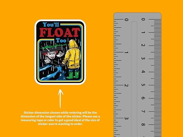 Youll-Float-Too-Sticker-IT-sticker-B0D1TKSWPX-2